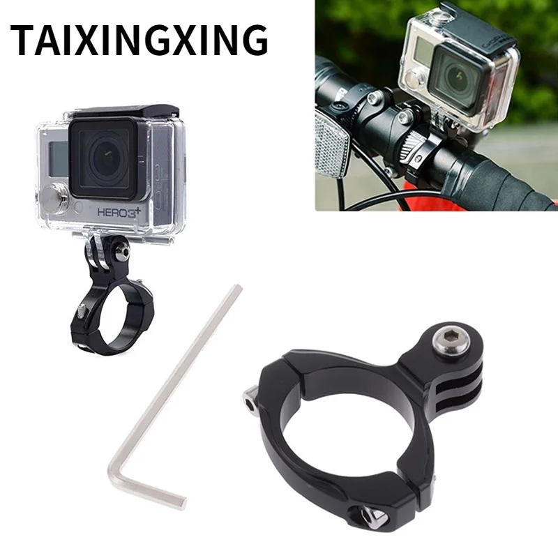 Motorcycle Handlebar Clip Holder Bicycle Bike Seatpost Clamp Aluminum Mount for Gopro Hero 8/7/6/5 H9 Action Camera Accessories
Motorcycle Handlebar Clip Holder Bicycle Bike Seatpost Clamp Aluminum Mount for Gopro Hero 8/7/6/5 H9 Action Camera Accessories