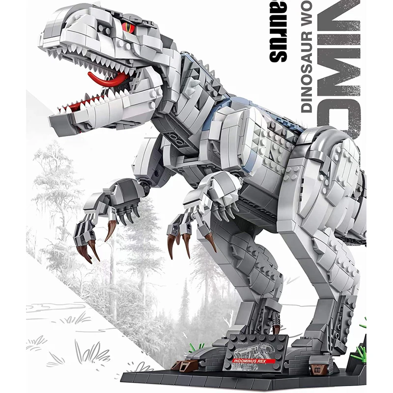 Jurassic Dinosaur World Series Big Size Tyrannosaurus Rex Model Building Blocks Jurassic Dino Bricks Kids Toys For Children Gift
Jurassic Dinosaur World Series Big Size Tyrannosaurus Rex Model Building Blocks Jurassic Dino Bricks Kids Toys For Children Gift