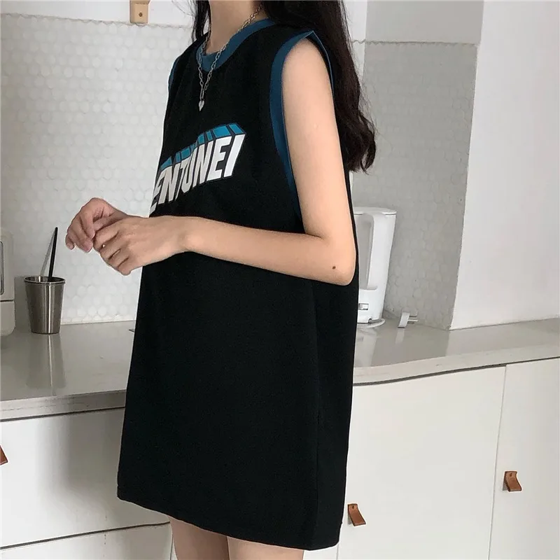 Letter Print Vest Women's Summer Korean Style Loose All-Matching Slimming Outer Wear Ins Internet Celebrity Hong Kong Style
Letter Print Vest Women's Summer Korean Style Loose All-Matching Slimming Outer Wear Ins Internet Celebrity Hong Kong Style