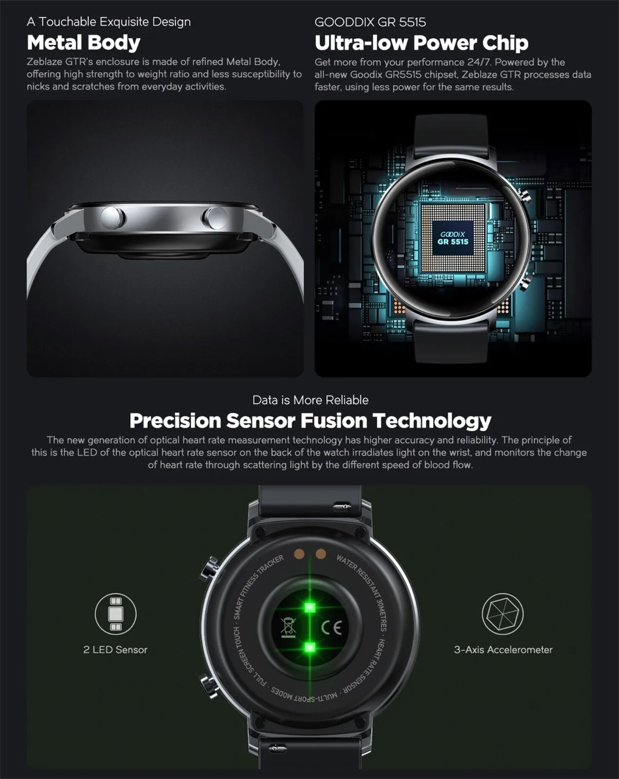 NSSD Multifunction Clock Smart Watches Zeblaze GTR 10 Professional Sports Modes 30 Days Battery Life Metal Smartwatch Bracelet
NSSD Multifunction Clock Smart Watches Zeblaze GTR 10 Professional Sports Modes 30 Days Battery Life Metal Smartwatch Bracelet