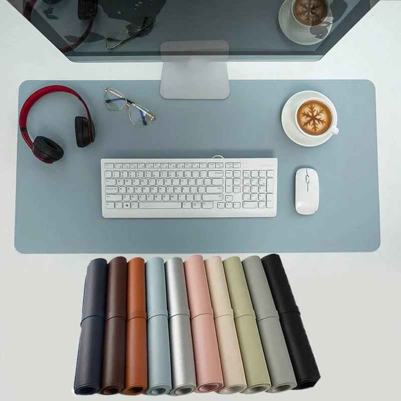 80*40CM Portable Large Mouse Pad Gamer Waterproof PU Leather Suede Desk Mat Computer Mousepad Keyboard Table Cover
80*40CM Portable Large Mouse Pad Gamer Waterproof PU Leather Suede Desk Mat Computer Mousepad Keyboard Table Cover