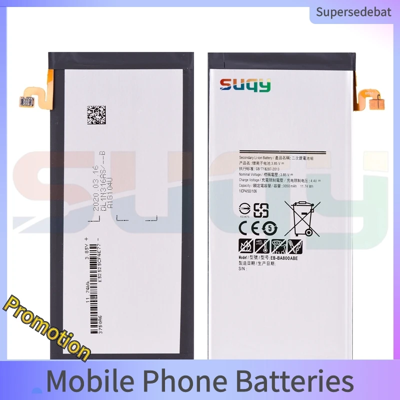 Аккумулятор для Galaxy A800, A800F, A800S, A800YZ, батарея 3050 мАч, EB-BA800ABE, сменная батарея для Samsung Galaxy A8, 2015 SM-A8000
Аккумулятор для Galaxy A800, A800F, A800S, A800YZ, батарея 3050 мАч, EB-BA800ABE, сменная батарея для Samsung Galaxy A8, 2015 SM-A8000