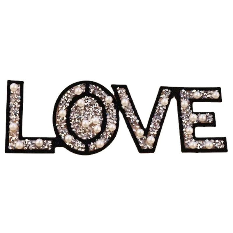 Heart Embroidered LOVE Patches for Clothing Color Perfume Bottle Badge Iron on Applique Rhinestone Sequins Patch Diy Accessories
Heart Embroidered LOVE Patches for Clothing Color Perfume Bottle Badge Iron on Applique Rhinestone Sequins Patch Diy Accessories