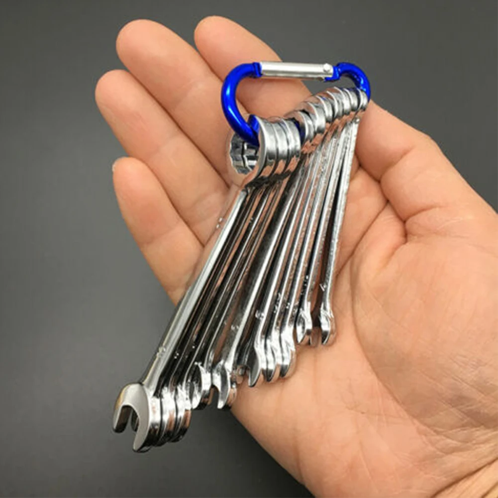 10pcs Mini Multifunctional Hand Tools Repair Dual Use Spanner Plum End Wrench Set Durable Combination Portable Home Practical
10pcs Mini Multifunctional Hand Tools Repair Dual Use Spanner Plum End Wrench Set Durable Combination Portable Home Practical