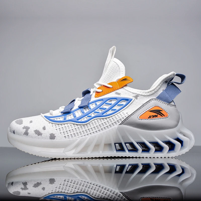 Модная мужская обувь, Новинка осени 2021, спортивная обувь, амортизирующие беговые кроссовки, белая мужская повседневная легкая прогулочная ... 
Модная мужская обувь, Новинка осени 2021, спортивная обувь, амортизирующие беговые кроссовки, белая мужская повседневная легкая прогулочная ...