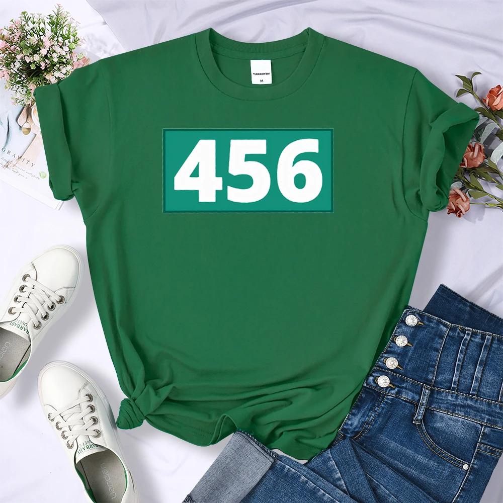 Squid Game 456 Printing Tshirt Woman Spring Summer Cotton Short Sleeved Japanese Anime Streetwear Harajuku o-neck Woman Tshirts
Squid Game 456 Printing Tshirt Woman Spring Summer Cotton Short Sleeved Japanese Anime Streetwear Harajuku o-neck Woman Tshirts