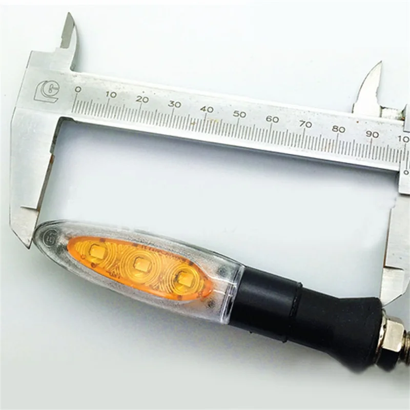 Yetaha 2Pcs 3LED Motorcycle LED Turn Signal Light Indicators Light Amber Light Lamp 12V 1.4W
Yetaha 2Pcs 3LED Motorcycle LED Turn Signal Light Indicators Light Amber Light Lamp 12V 1.4W