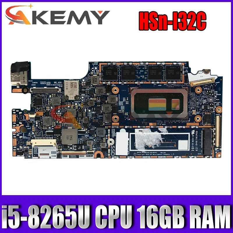 Материнская плата Akemy для ноутбука HP Elite Dragonfly HSn-I32C 6050A3074401-MB-A02, материнская плата W/ i5-8265U / i5-8365U CPU + 16GB RAM
Материнская плата Akemy для ноутбука HP Elite Dragonfly HSn-I32C 6050A3074401-MB-A02, материнская плата W/ i5-8265U / i5-8365U CPU + 16GB RAM