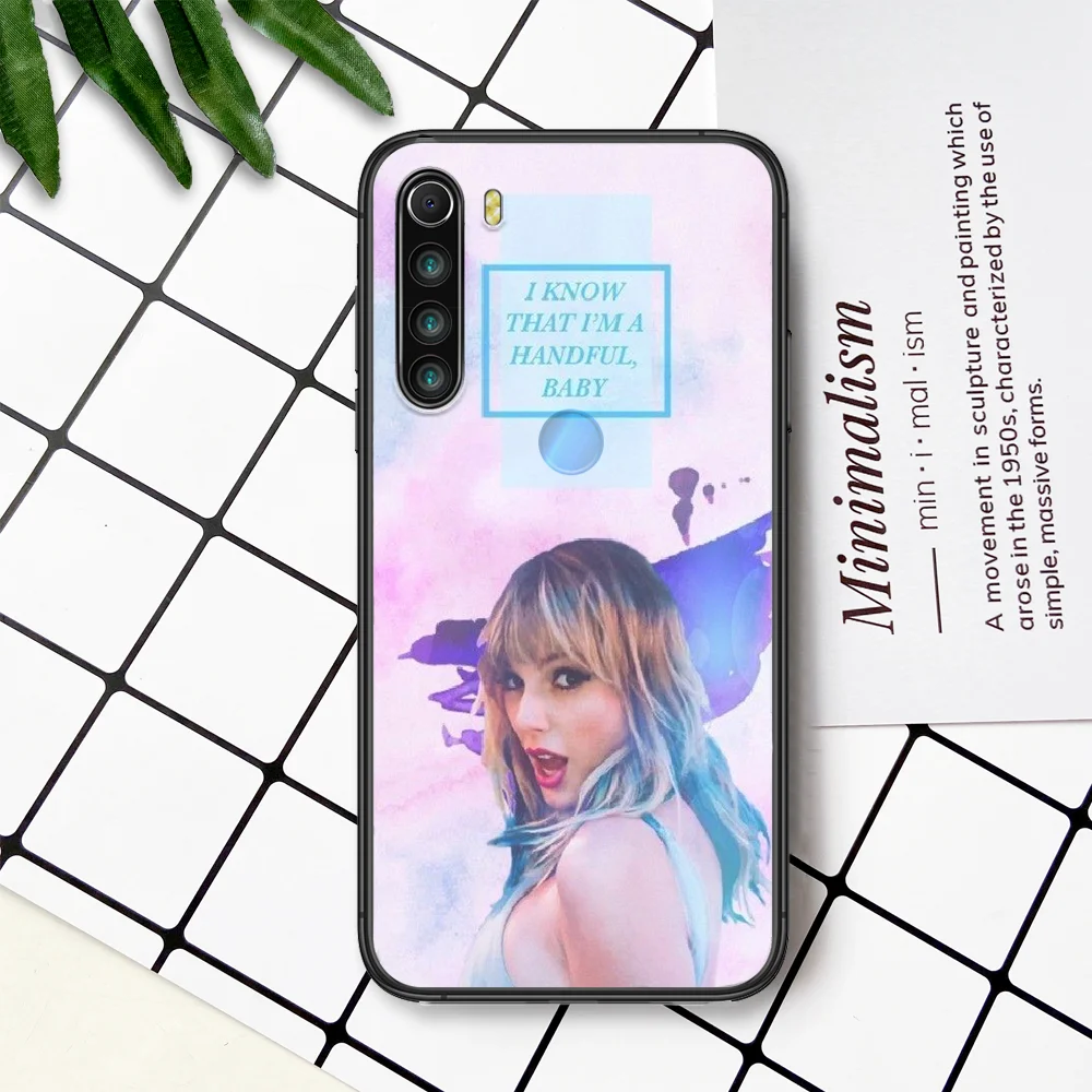 Taylor Alison Swift Phone Case For Xiaomi Redmi Note 7 8 8T 9 9S 4X 7 7A 9A K30 Pro Ultra black Waterproof Silicone Bumper
Taylor Alison Swift Phone Case For Xiaomi Redmi Note 7 8 8T 9 9S 4X 7 7A 9A K30 Pro Ultra black Waterproof Silicone Bumper