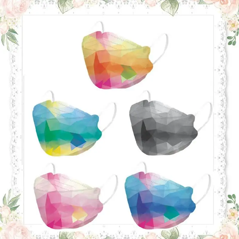 New Adult Mask Color Diamond Pattern Four Layer Three-dimensional Protective Dust-proof And Breathable Disposable Adult Mask
New Adult Mask Color Diamond Pattern Four Layer Three-dimensional Protective Dust-proof And Breathable Disposable Adult Mask