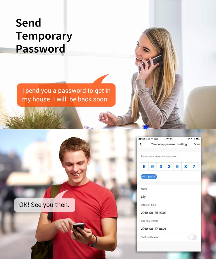 Two way Fingerprint Garden Tuya Smart Home WiFi Secure Keypad remote control deadbolt Electronic Digital Smart rfid door lock
Two way Fingerprint Garden Tuya Smart Home WiFi Secure Keypad remote control deadbolt Electronic Digital Smart rfid door lock