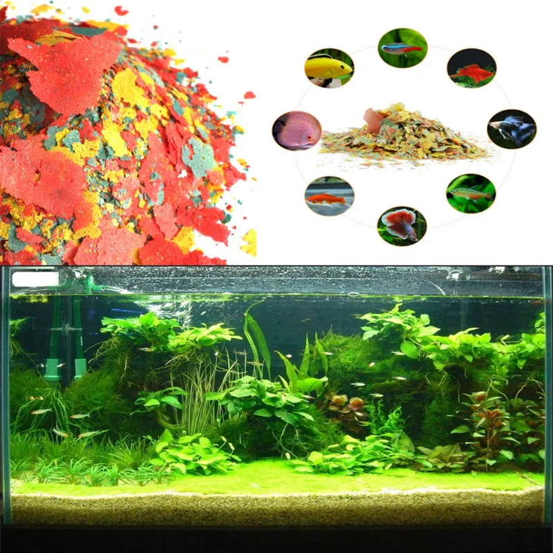 Высоко питательные рыбные корма улучшенные цвета для золотой рыбки аквариум