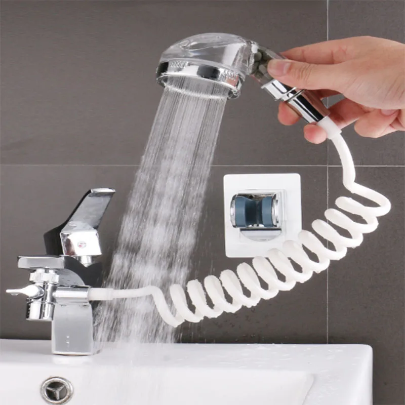 4-piece faucet extension shower set 1.5m external shampoo shower sink basin shampoo single valve diverter
4-piece faucet extension shower set 1.5m external shampoo shower sink basin shampoo single valve diverter