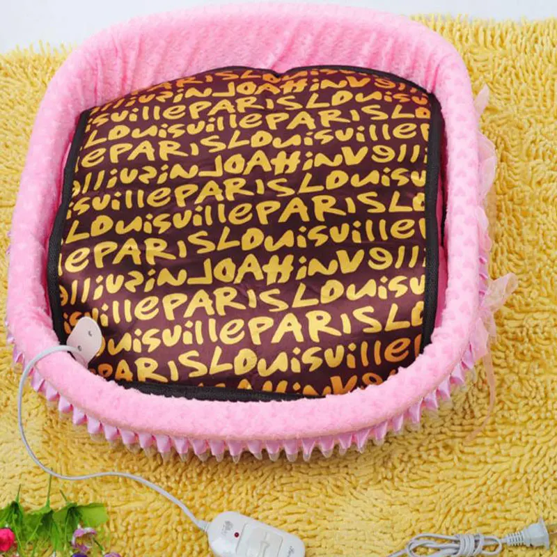 WaterProof Pet Puppy Kitten Electric Heat Pad Dog Cat Bunny Heater Mat Blanket Bed 18W 220V~50HZ 40*40cm Color in Random
WaterProof Pet Puppy Kitten Electric Heat Pad Dog Cat Bunny Heater Mat Blanket Bed 18W 220V~50HZ 40*40cm Color in Random