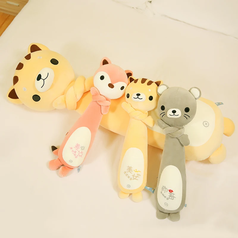 Candice guo! cute plush toy lovely cartoon animal long body cat kitten mouse rat fox soft cushion pillow birthday Christmas gift
Candice guo! cute plush toy lovely cartoon animal long body cat kitten mouse rat fox soft cushion pillow birthday Christmas gift