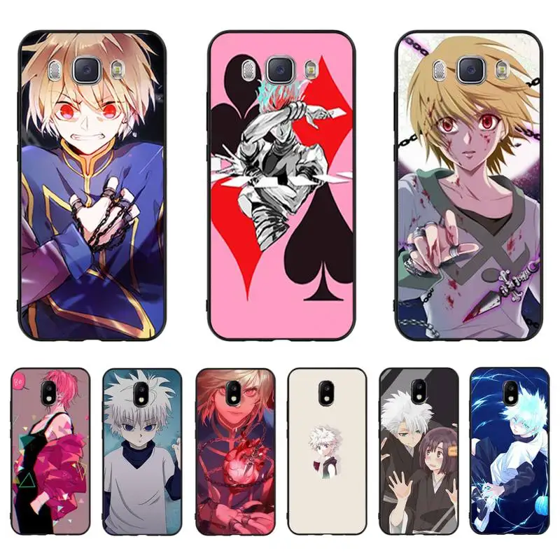 Мягкий черный чехол для телефона Babaite Hunter X Аниме 3 Samsung J7 J8 J6 J4Plus J5 J7Prime J2 J5Prime M10 M20