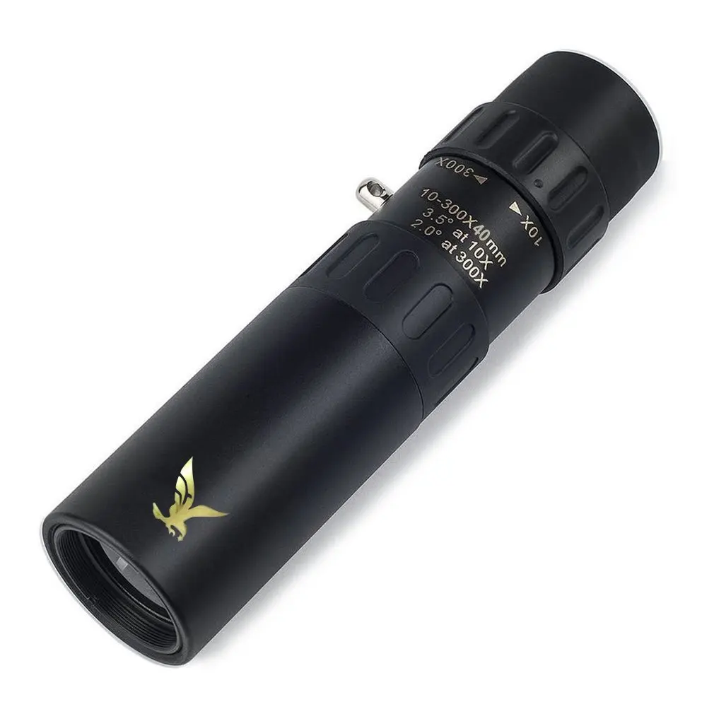 10-300x40mm Super Telephoto Zoom Monocular Telescope With Tripod & Clip Mobile Phone Accessories
10-300x40mm Super Telephoto Zoom Monocular Telescope With Tripod & Clip Mobile Phone Accessories