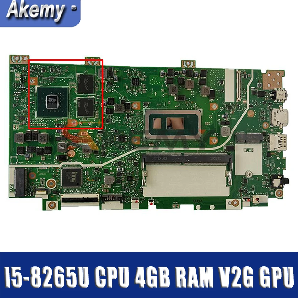 Оригинальная материнская плата X412FL для ноутбука ASUS X412FJ X412FL X412F A412F F412F материнская плата с I5-8265U ЦПУ 4 Гб ОЗУ V2G GPU
Оригинальная материнская плата X412FL для ноутбука ASUS X412FJ X412FL X412F A412F F412F материнская плата с I5-8265U ЦПУ 4 Гб ОЗУ V2G GPU