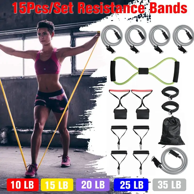 Fitness Resistance Bands Kits Resistance Bands with Handles Yoga Pull Rope Elastic Fitness Exercise Tube Band for Home Workouts
Fitness Resistance Bands Kits Resistance Bands with Handles Yoga Pull Rope Elastic Fitness Exercise Tube Band for Home Workouts