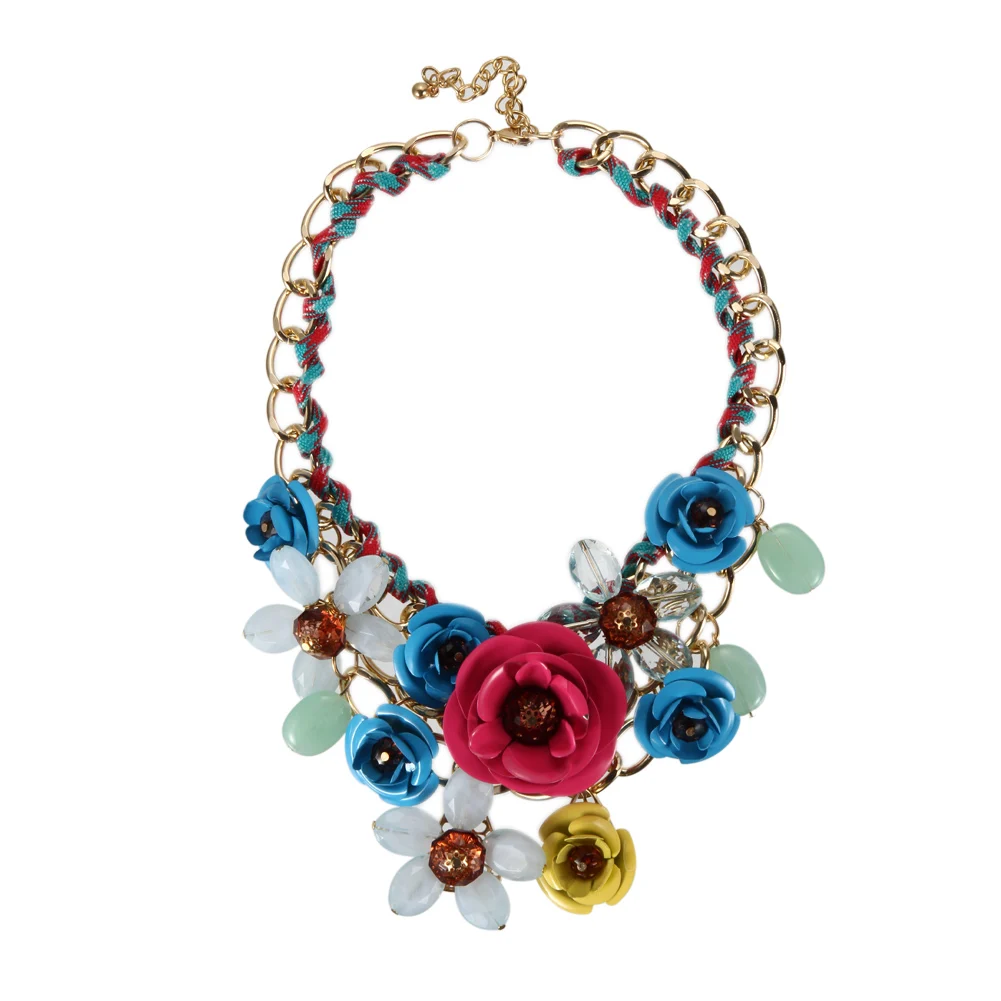 Newly New Fashion Women Big Weave Chain Rhinestone Crystal Flower Bib Statement Necklace Choker
Newly New Fashion Women Big Weave Chain Rhinestone Crystal Flower Bib Statement Necklace Choker