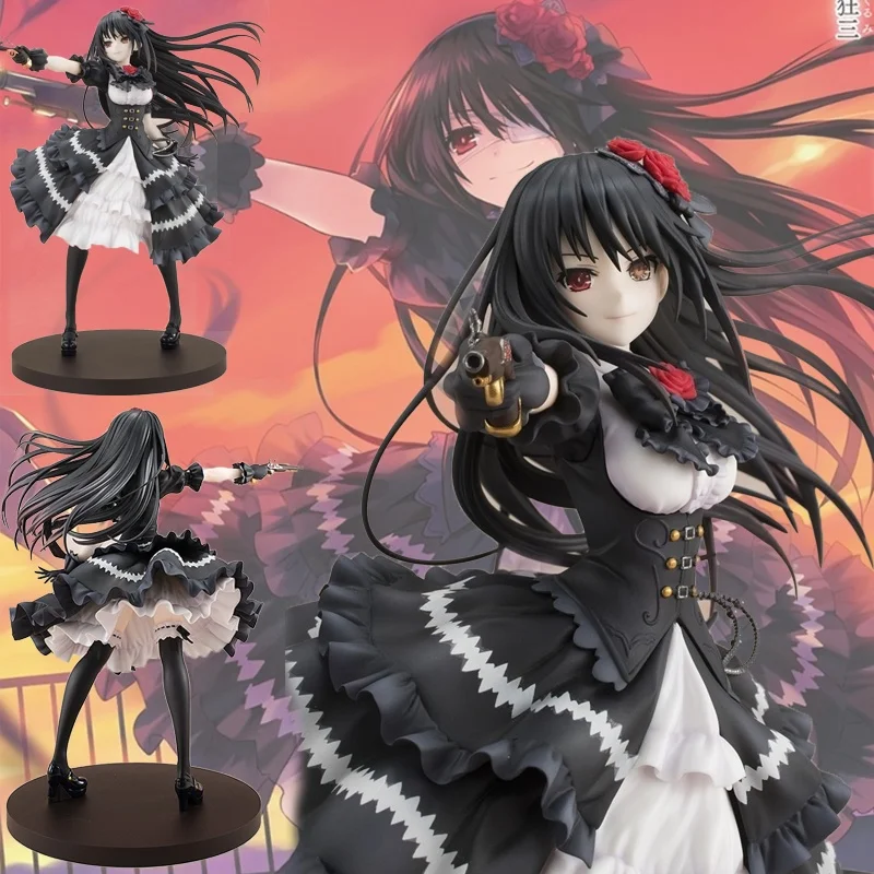 DATE A LIVE Tokisaki Kurumi Nightmare Ruling Anime With Pistol Action Figure Sexy Figurine Collectible Model Toys
DATE A LIVE Tokisaki Kurumi Nightmare Ruling Anime With Pistol Action Figure Sexy Figurine Collectible Model Toys