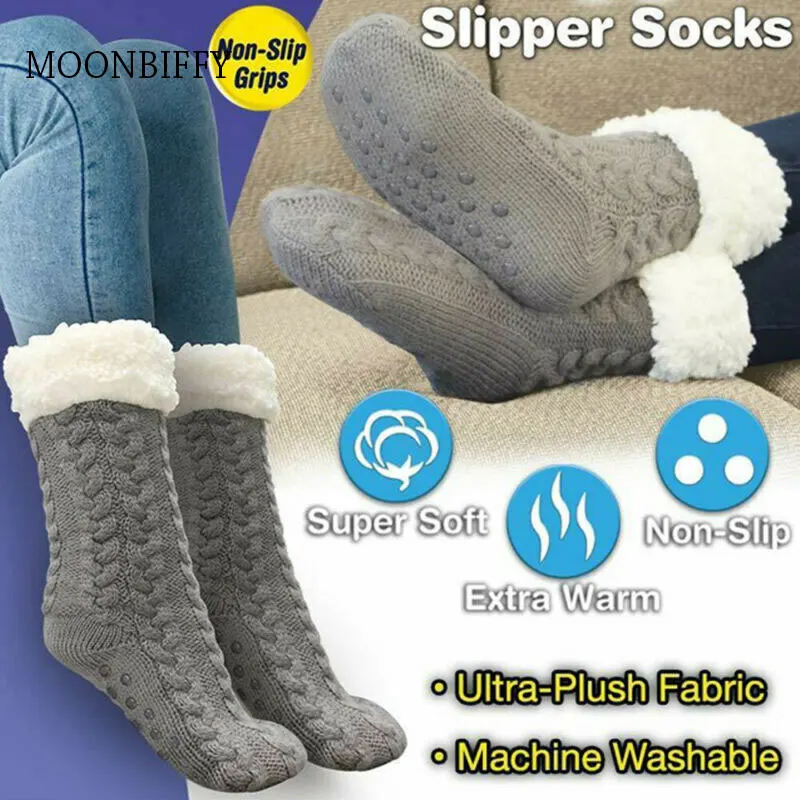 New Women Socks Soft Thick Fleece Warm Anti-Slip Slipper Home Bed Floor Socks Winter Warm Soft Patchwork Thick Ladies
New Women Socks Soft Thick Fleece Warm Anti-Slip Slipper Home Bed Floor Socks Winter Warm Soft Patchwork Thick Ladies