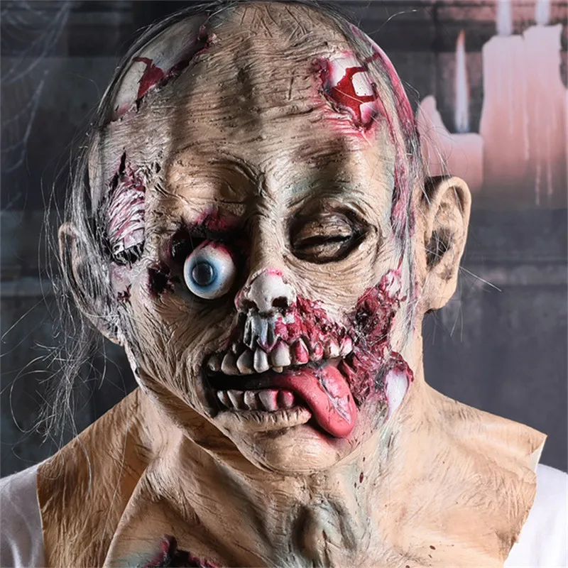 Cosplay Party Scary Mask Scab Frighten Halloween Mask Rotten Zombie Mask Masquerade Creepy Halloween Decoration Props Headgear
Cosplay Party Scary Mask Scab Frighten Halloween Mask Rotten Zombie Mask Masquerade Creepy Halloween Decoration Props Headgear