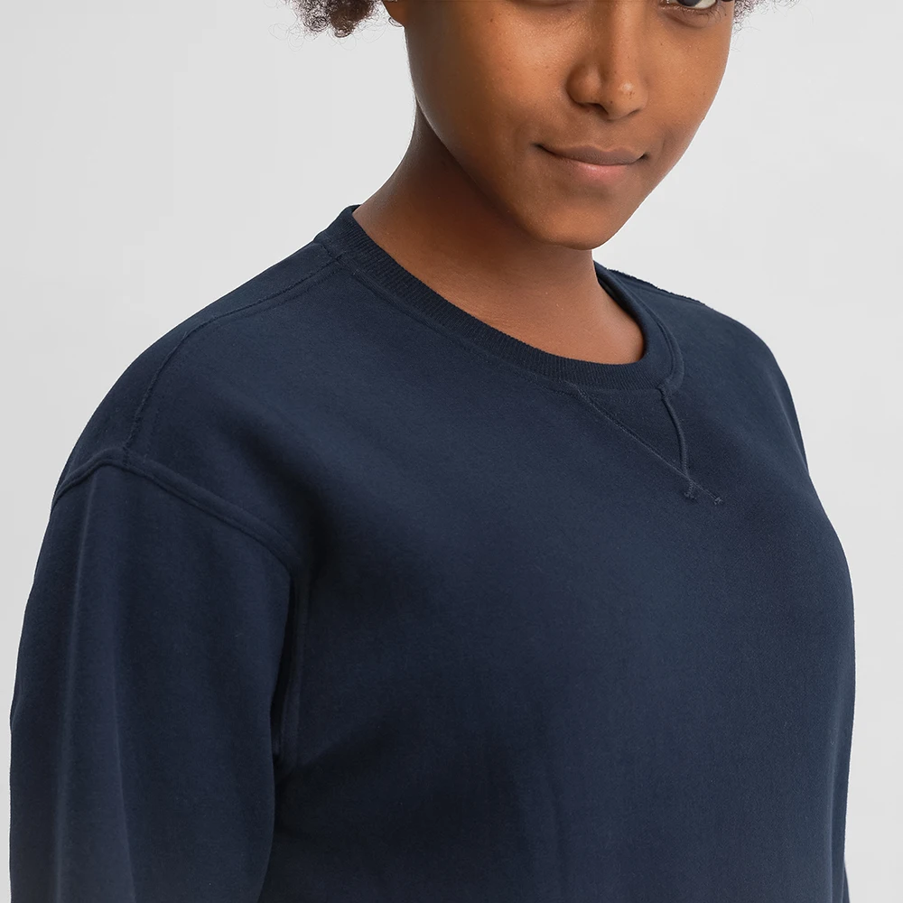 FLEECE Cozy Outdoor Sport Long Sleeve Sweatshirts Women Relaxed Fit Hip Length Leisure Fitness Gym Pullover Workout Top
FLEECE Cozy Outdoor Sport Long Sleeve Sweatshirts Women Relaxed Fit Hip Length Leisure Fitness Gym Pullover Workout Top