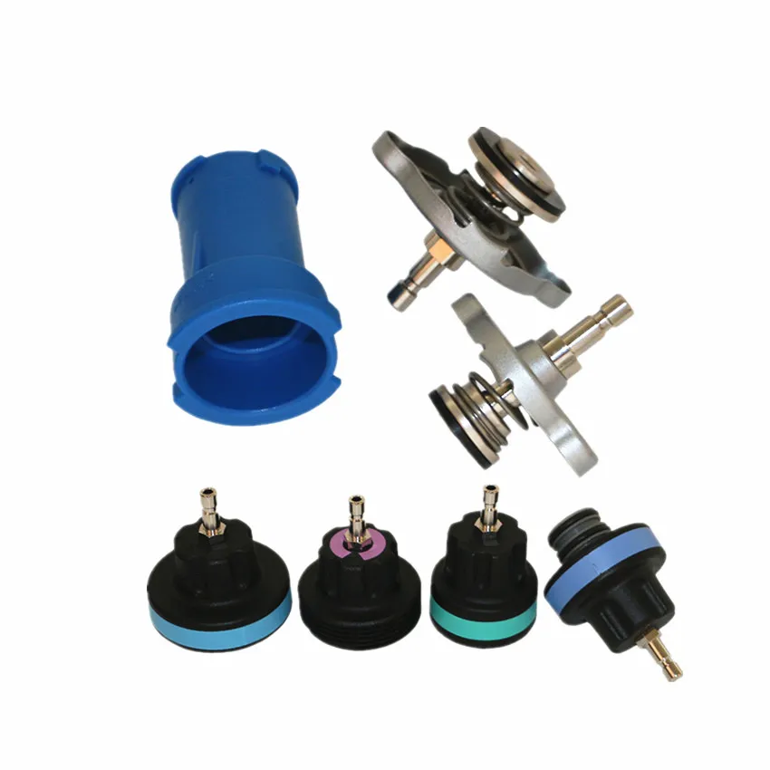 OBDIICAT 21PCS/28Pcs Universal Radiator Pressure Tester Kit Car Water Tank Leak Detector 
OBDIICAT 21PCS/28Pcs Universal Radiator Pressure Tester Kit Car Water Tank Leak Detector