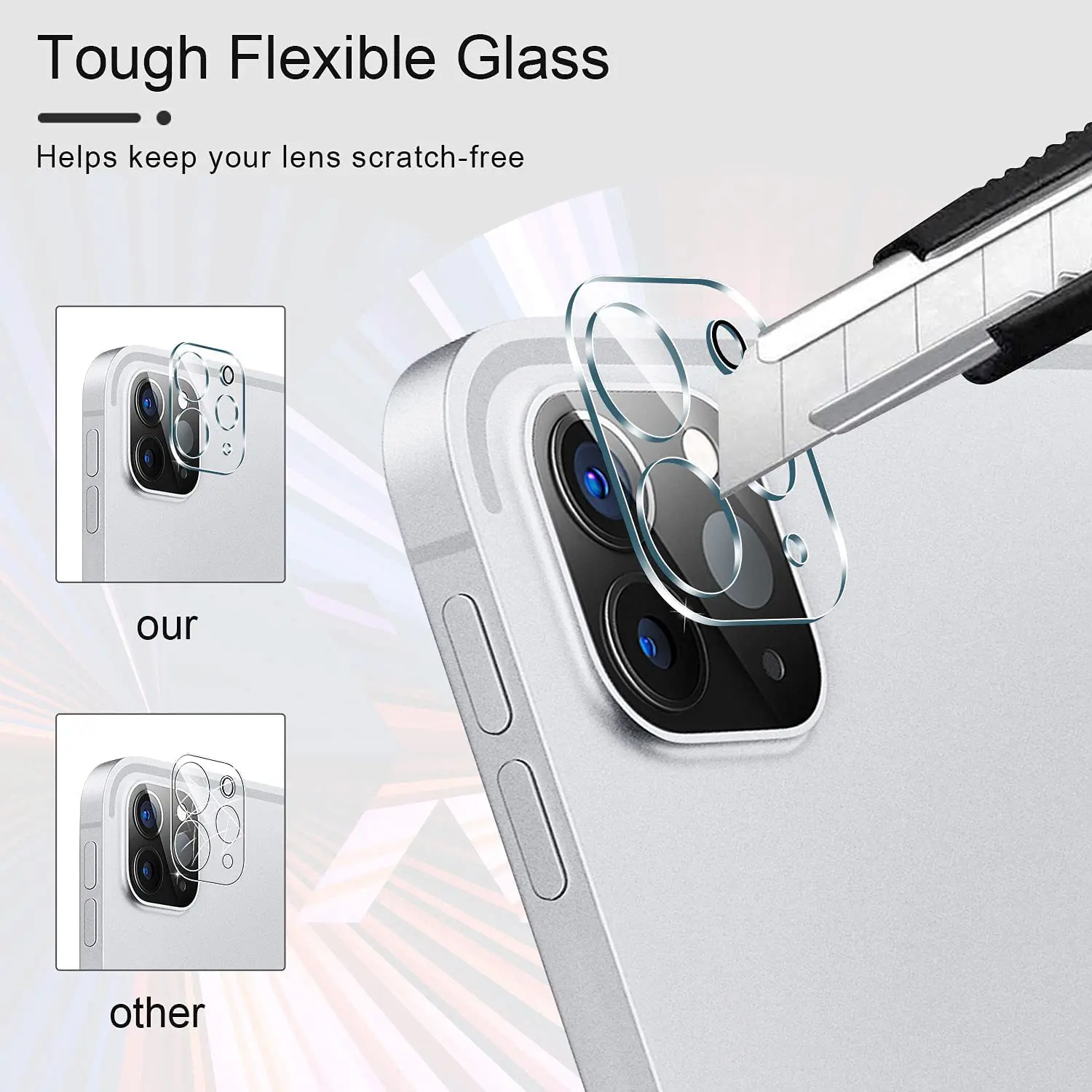 For 2021 iPad Pro 11 12.9 Tempered Glass Rear Camera Lens Film Protector For Apple iPad Pro 12.9 11 2020 Screen Protector
For 2021 iPad Pro 11 12.9 Tempered Glass Rear Camera Lens Film Protector For Apple iPad Pro 12.9 11 2020 Screen Protector