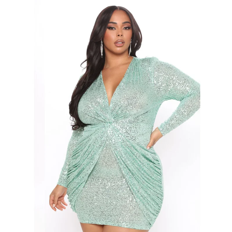 Ruffle Mini Dresses for Women 2022 New Shiny Glitter Sequins Deep V Neck Slit Spring Sexy Elegant Party Prom Evening Date Dress
Ruffle Mini Dresses for Women 2022 New Shiny Glitter Sequins Deep V Neck Slit Spring Sexy Elegant Party Prom Evening Date Dress