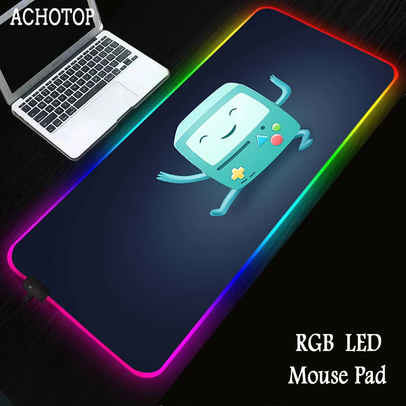 RGB Large Gaming Mouse Pad Anime Adventure Time Mousepad Non-slip Rubber Desk Mat Computer Pad Keyboard Pad Laptop Notebook Pad
RGB Large Gaming Mouse Pad Anime Adventure Time Mousepad Non-slip Rubber Desk Mat Computer Pad Keyboard Pad Laptop Notebook Pad