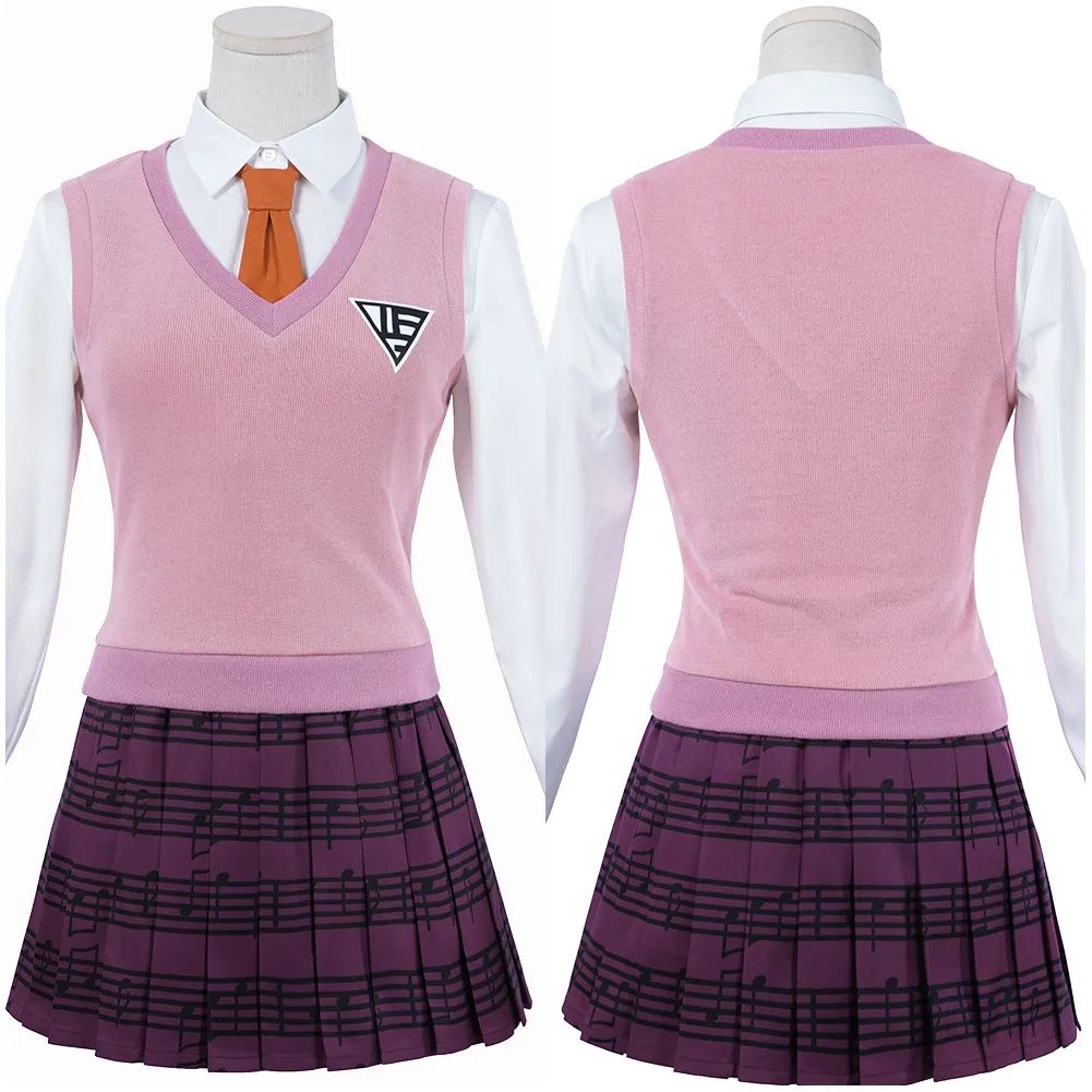 Женский костюм для косплея Danganronpa Akamatsu Kaede, костюм для костюмированной вечеринки, рубашка, жилет, юбка, полный комплект, карнавальный костюм ...
Женский костюм для косплея Danganronpa Akamatsu Kaede, костюм для костюмированной вечеринки, рубашка, жилет, юбка, полный комплект, карнавальный костюм ...