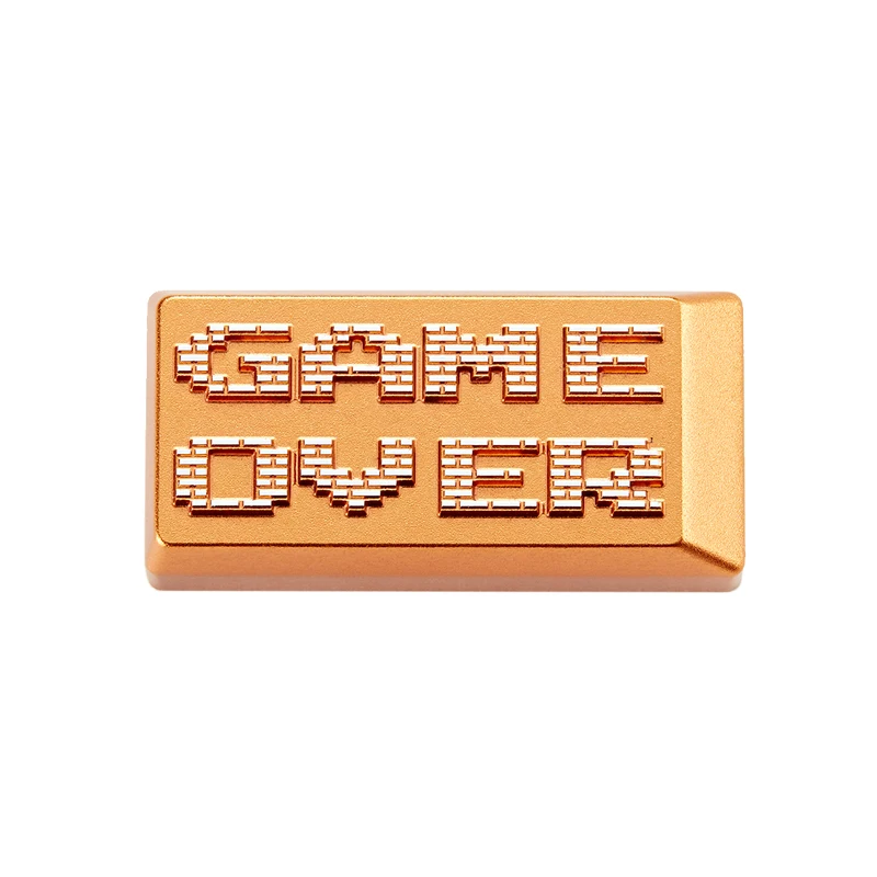 Zomo gameoverer игра над Artisan Keycap CNC Анодированный Алюминиевый совместимый Cherry MX