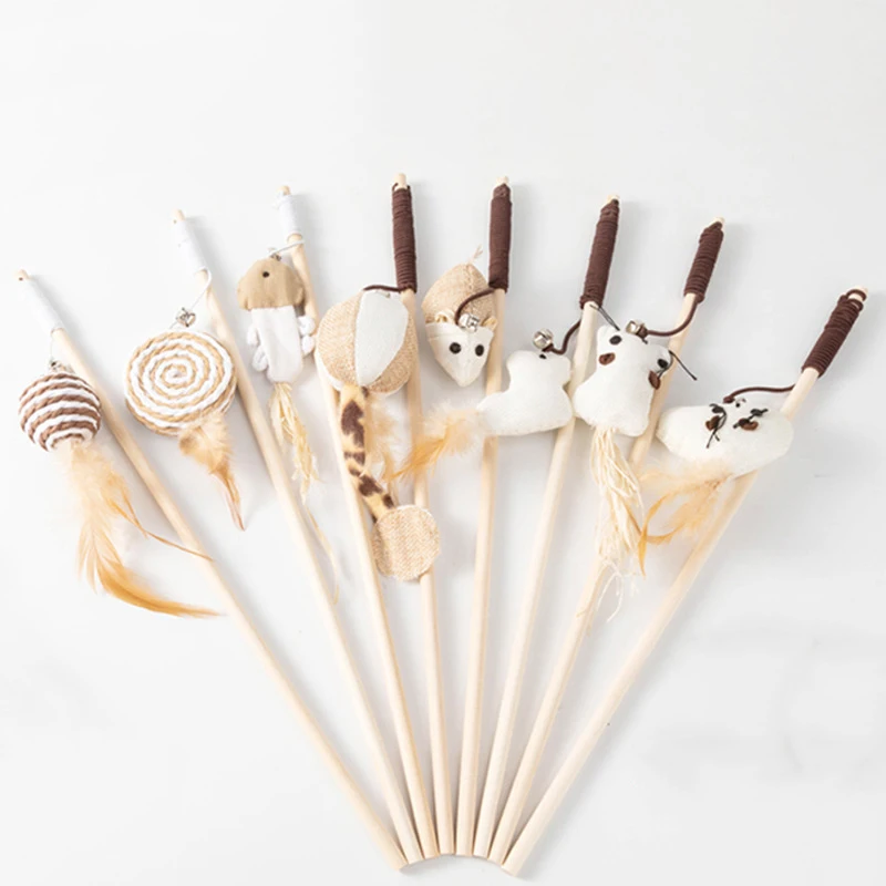 Cat Toy Funny Cat Stick Feather Bird With Bell Toy for Kitten Playing Teaser Wand Toy Interactive Stick Pet Cat Supplies
Cat Toy Funny Cat Stick Feather Bird With Bell Toy for Kitten Playing Teaser Wand Toy Interactive Stick Pet Cat Supplies