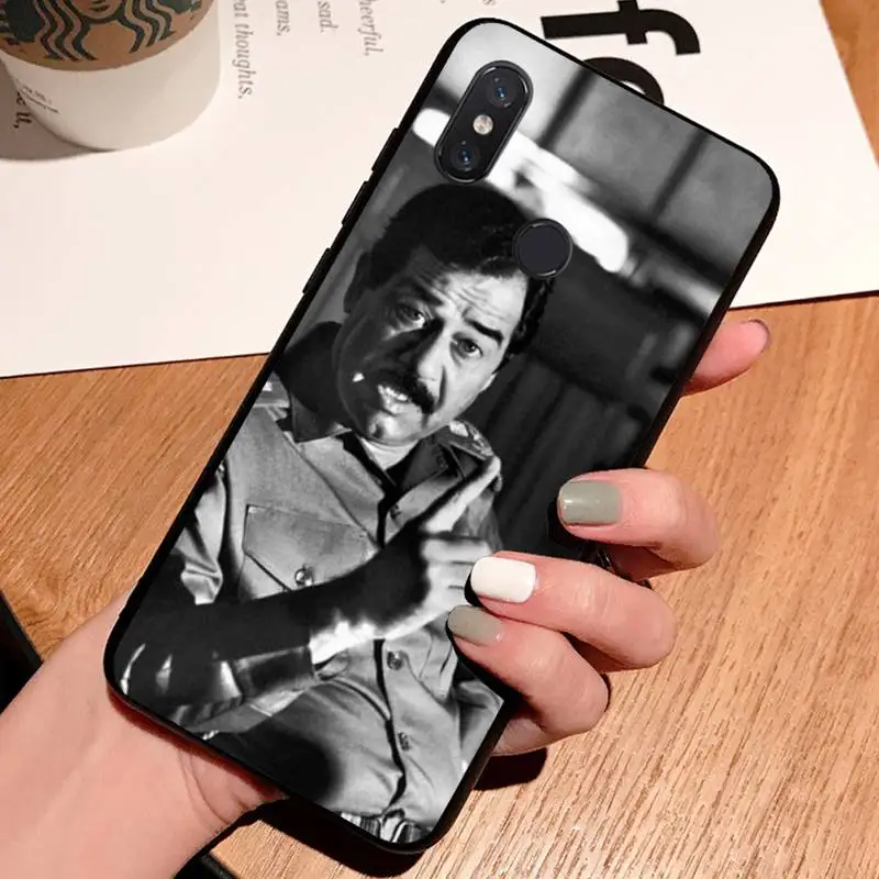 Saddam Hussein Arabic Iraq president Phone Case For Xiaomi Redmi note 7 8 9 t k30 max3 9 s 10 pro lite