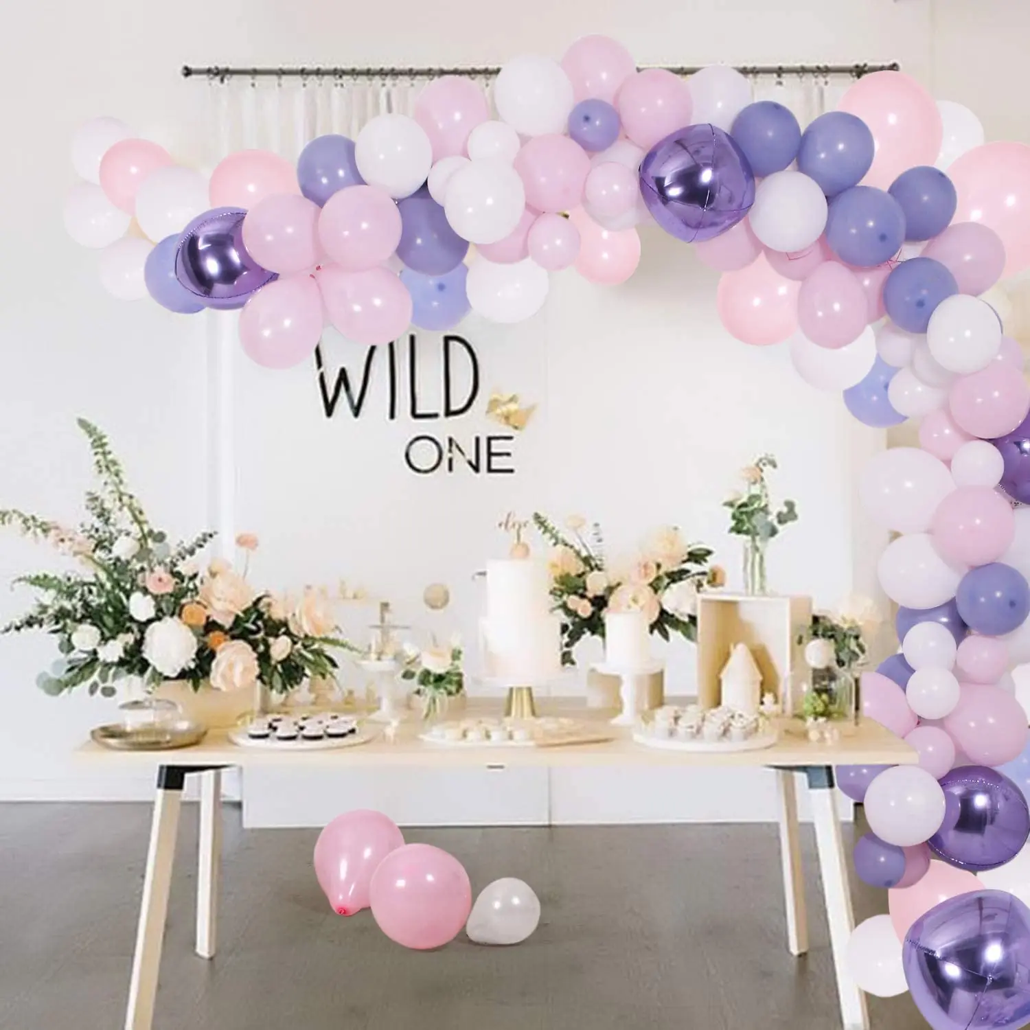 130pcs/set pink Purple Balloons Birthday Party Decoration Purple Princess Birthday Baby Shower Wedding Anniversary supplies
130pcs/set pink Purple Balloons Birthday Party Decoration Purple Princess Birthday Baby Shower Wedding Anniversary supplies