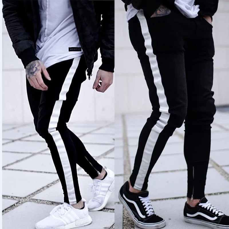Mens Tight Jeans Black Casual Slim Zip Leggings Men's Striped Jeans Men Pants Streetwear Men Mens Jeans Men Fashion
Mens Tight Jeans Black Casual Slim Zip Leggings Men's Striped Jeans Men Pants Streetwear Men Mens Jeans Men Fashion