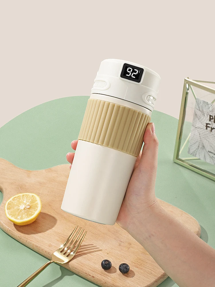 Intelligent thermos cup female high face value large capacity portable coffee cup accompanying Cup stainless steel tea cup male
Intelligent thermos cup female high face value large capacity portable coffee cup accompanying Cup stainless steel tea cup male