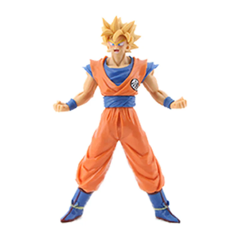 

DRAGON BALL Z Anime Model Son Goku Super Saiyan Kakarotto Scene PVC Action Figure 18cm 1/12 Statue Collectible Toy Figma