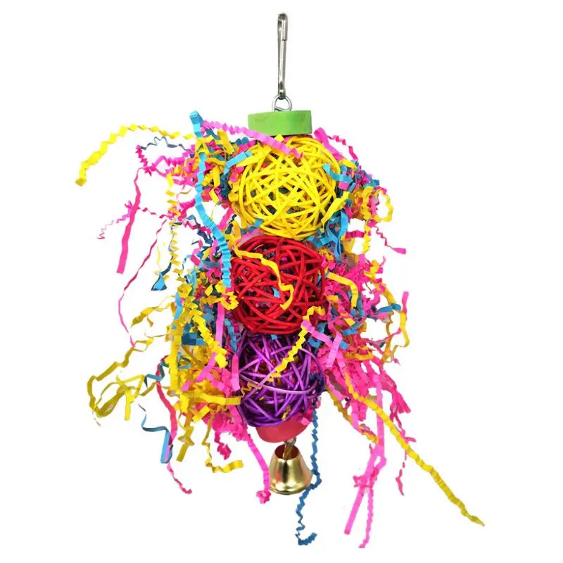 K3NA Bird Swing Bells Birds Perch Wooden Hammock Parakeet African Greys Cockatoos Parrot Cage Hanging Toys
K3NA Bird Swing Bells Birds Perch Wooden Hammock Parakeet African Greys Cockatoos Parrot Cage Hanging Toys