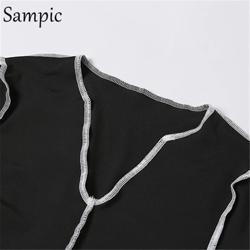 Sampic Fashion Women Patchwork Autumn Summer Set Outfits Sport Long Sleeve Shirt Tops And Skinny Pants Two Piece Set Bottom Suit
Sampic Fashion Women Patchwork Autumn Summer Set Outfits Sport Long Sleeve Shirt Tops And Skinny Pants Two Piece Set Bottom Suit