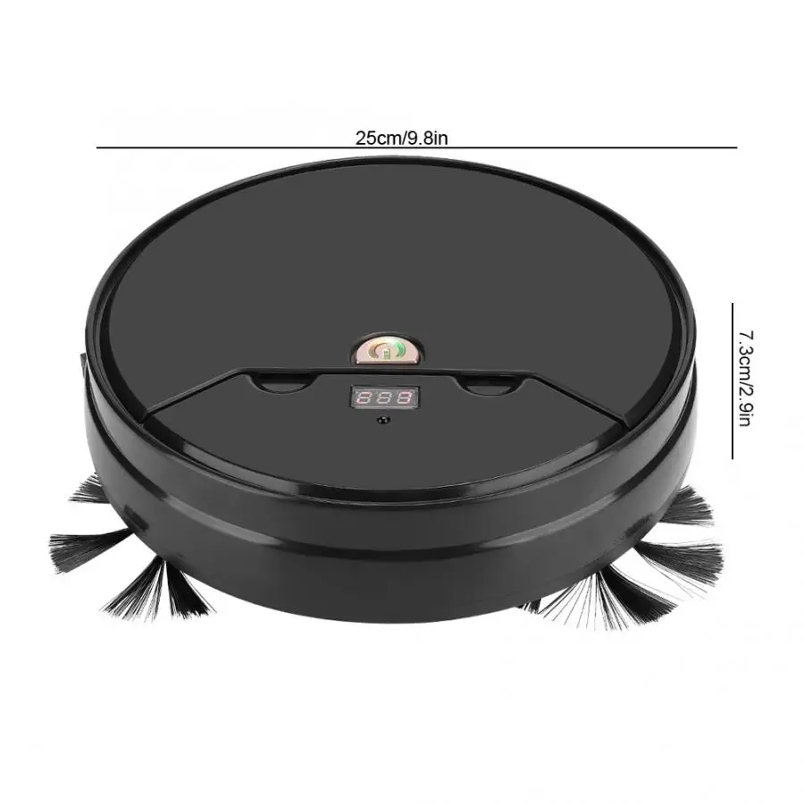 Vacuum Cleaner Robot Dry 3 In 1 Poweful Suction Dry Sweep and Wet Mopping Floor Cleaning Remote Control Wireless Vacuum Cleaner
Vacuum Cleaner Robot Dry 3 In 1 Poweful Suction Dry Sweep and Wet Mopping Floor Cleaning Remote Control Wireless Vacuum Cleaner