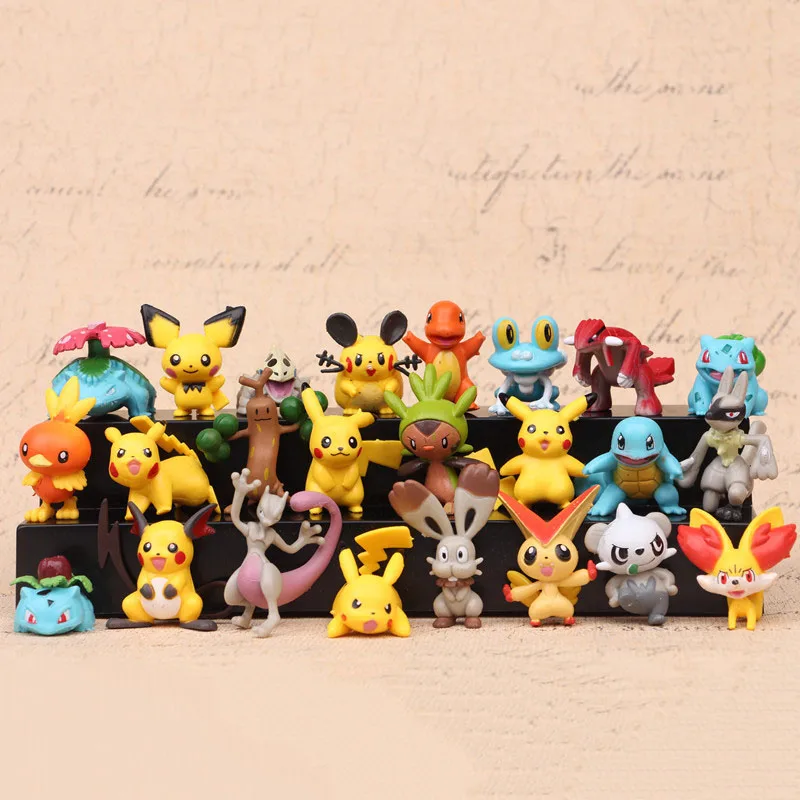 2-3CM POKEMON Pikachu Pok Toy 144pcs Set Anime Figure Action Cosplay Pocket Monster Pikachu Model One Piece Toy For Kids Gift 
2-3CM POKEMON Pikachu Pok Toy 144pcs Set Anime Figure Action Cosplay Pocket Monster Pikachu Model One Piece Toy For Kids Gift