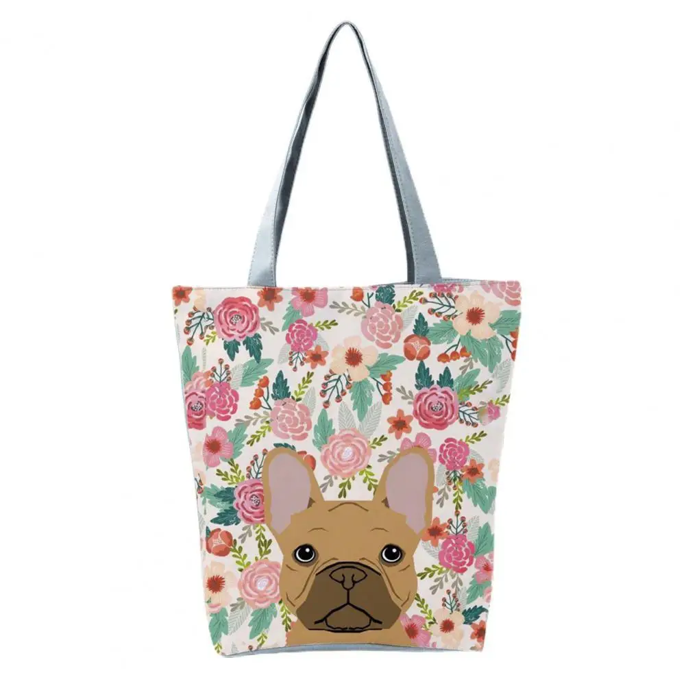 Fabric big Shoulder Bag Double Handles Cute Puppy Print Large Capacity Top-Handle Bag women for travel
Fabric big Shoulder Bag Double Handles Cute Puppy Print Large Capacity Top-Handle Bag women for travel