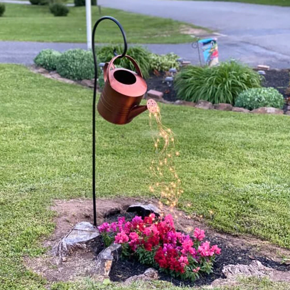 Creativity Garden Star Kettle Light String Statue Type Shower Art Outdoor Gardening Decoration Waterproof Lawn Lamp Home Decor
Creativity Garden Star Kettle Light String Statue Type Shower Art Outdoor Gardening Decoration Waterproof Lawn Lamp Home Decor