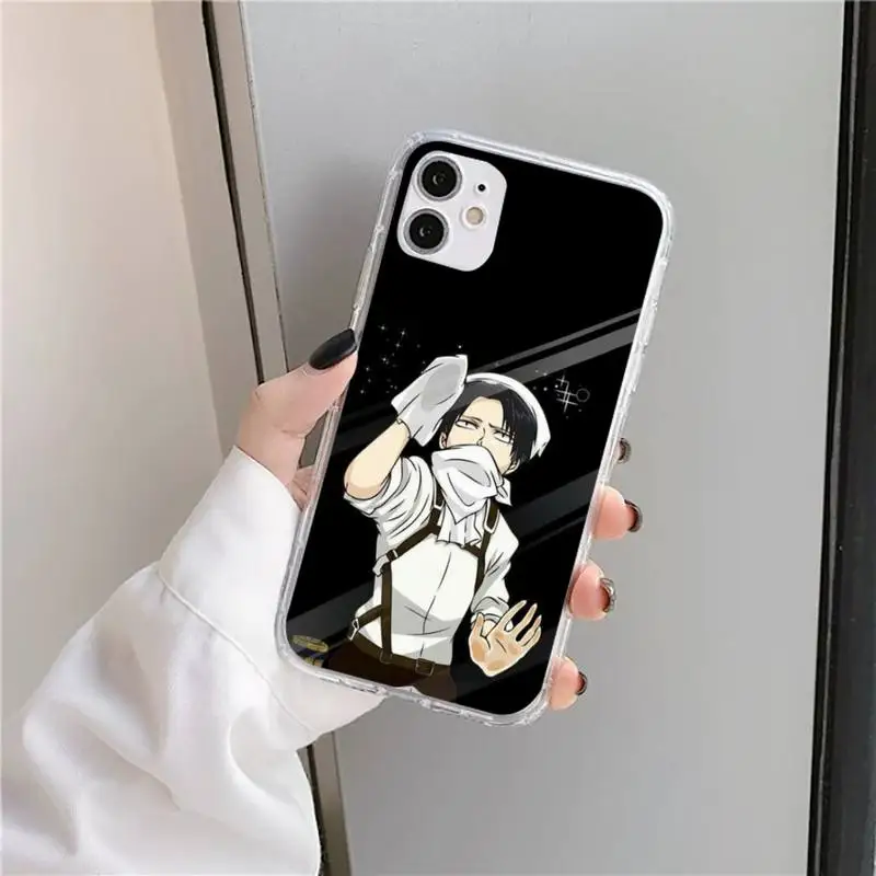 Anime Attack On Titan Levi Ackerman Phone Case Transparent soft For iphone 5 5s 5c se 6 6s 7 8 11 12 plus mini x xs xr pro max
Anime Attack On Titan Levi Ackerman Phone Case Transparent soft For iphone 5 5s 5c se 6 6s 7 8 11 12 plus mini x xs xr pro max