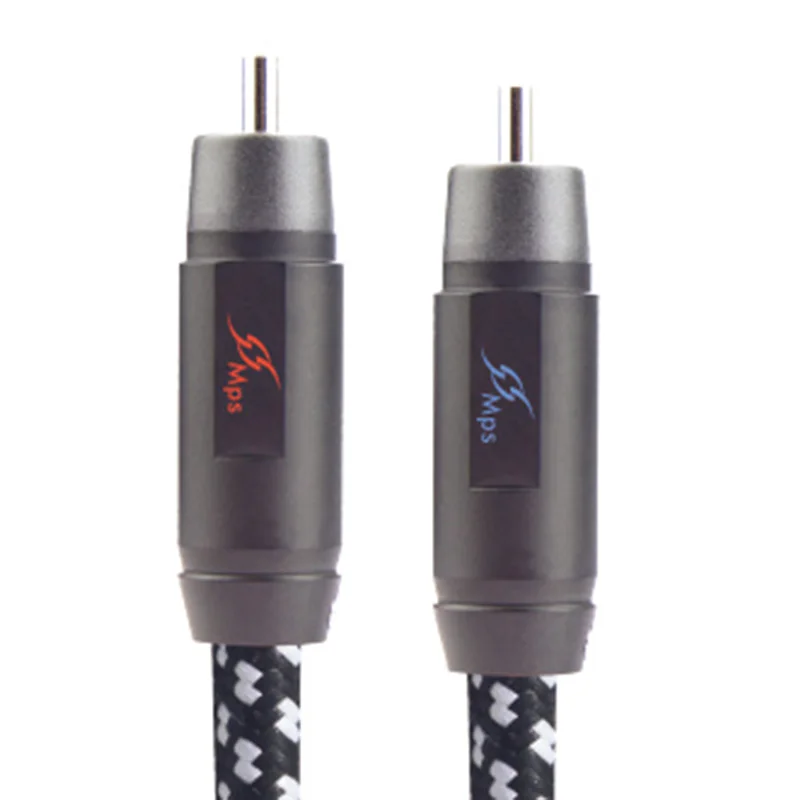 HiFi MPS X-702R HiFi 99.9997% OCC 24K rhodium Plated Plug RCA audio cable DVD CD DAC amplifier Audio cable 1pair
HiFi MPS X-702R HiFi 99.9997% OCC 24K rhodium Plated Plug RCA audio cable DVD CD DAC amplifier Audio cable 1pair