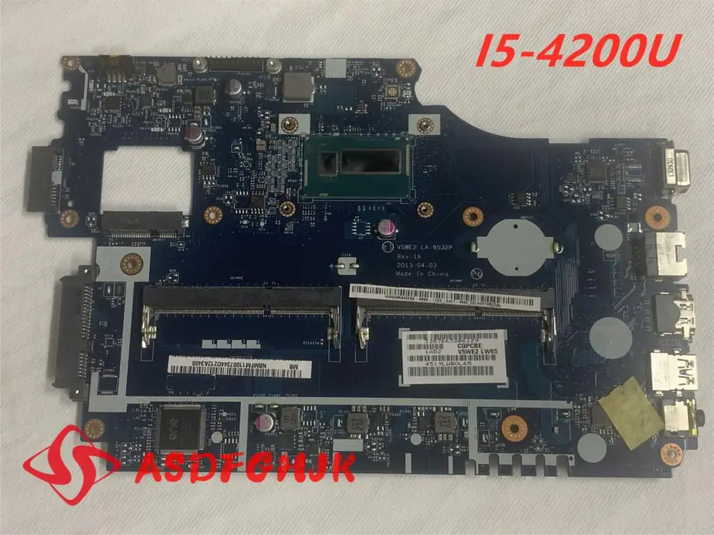 Оригинальная материнская плата для Acer Aspire Φ с процессором I5-4200U NBMFM11007 100%, тест ОК, бесплатная доставка
Оригинальная материнская плата для Acer Aspire Φ с процессором I5-4200U NBMFM11007 100%, тест ОК, бесплатная доставка