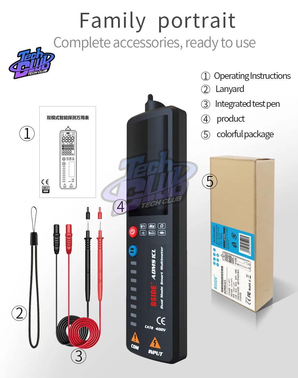 2.4" LCD Voltage Indicator Non Contact Live Wire Detector Tester Electric Pen Voltmeter Multimeter NCV Car Diagnostic Tools
2.4" LCD Voltage Indicator Non Contact Live Wire Detector Tester Electric Pen Voltmeter Multimeter NCV Car Diagnostic Tools